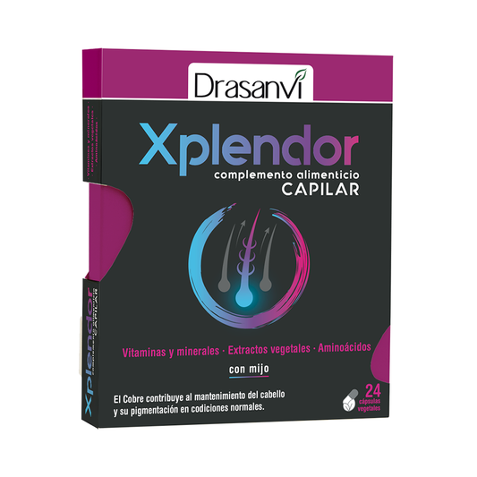 Xplendor Capilar 24 Capsulas | Drasanvi - Dietetica Ferrer