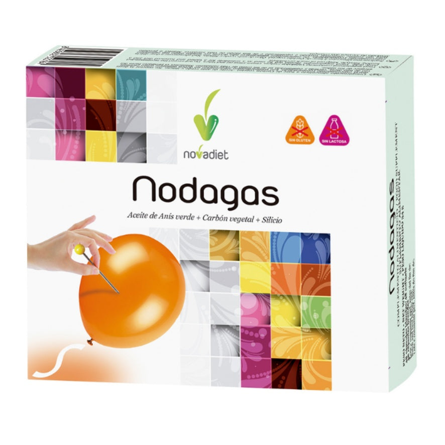 Nodagas 48 cápsulas | Novadiet - Dietetica Ferrer