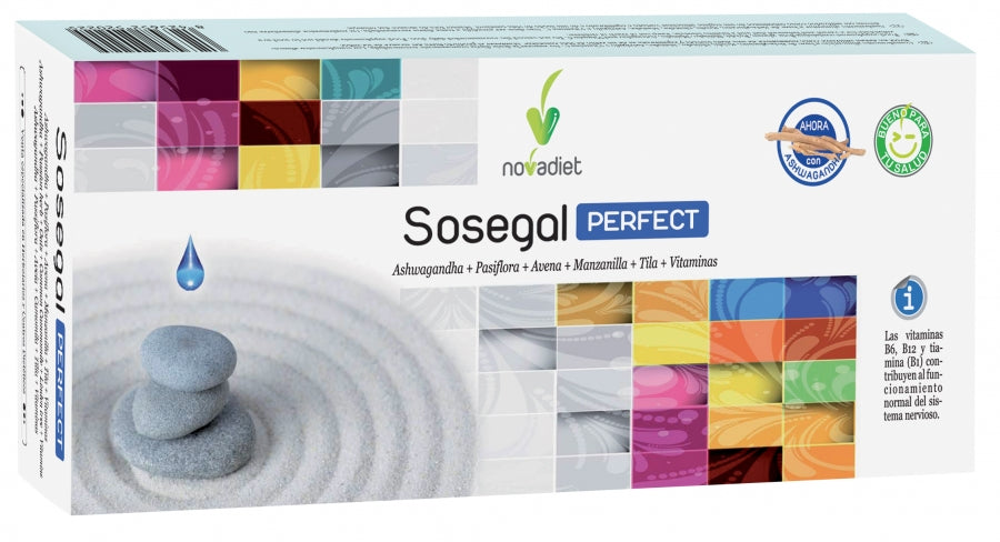 Sosegal Perfect 20 viales | Novadiet - Dietetica Ferrer