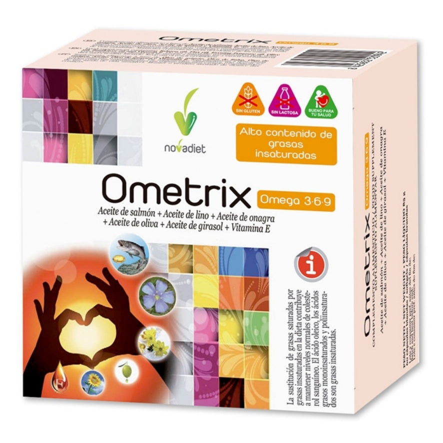 Ometrix 60 cápsulas | Novadiet - Dietetica Ferrer