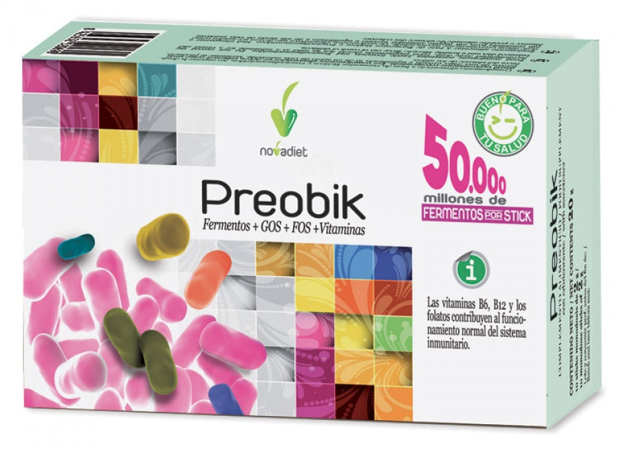 Preobik 10 sticks | Novadiet - Dietetica Ferrer