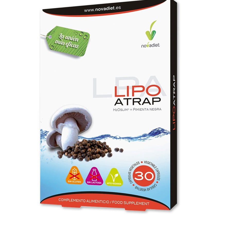 Lipoatrap 30 cápsulas | Novadiet - Dietetica Ferrer