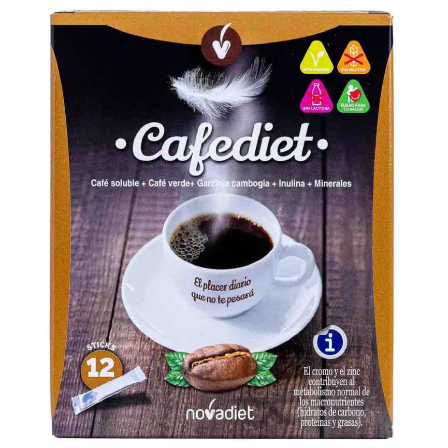 Cafediet 12 sticks | Novadiet - Dietetica Ferrer