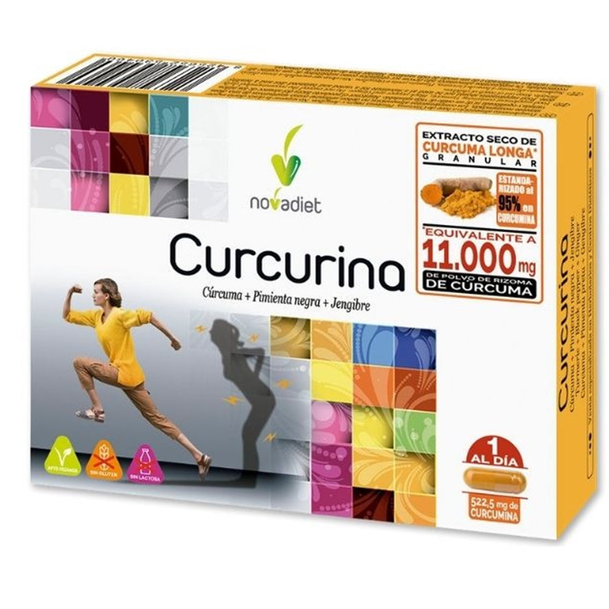 Curcurina 30 cápsulas | Novadiet - Dietetica Ferrer