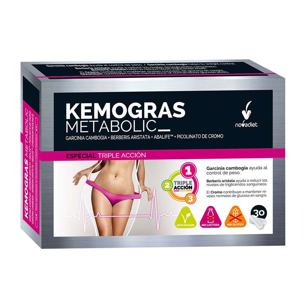 Kemogras Metabolic 30 cápsulas | Novadiet - Dietetica Ferrer