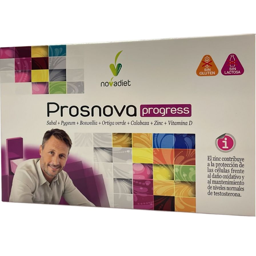 Prosnova Progress 60 cápsulas | Novadiet - Dietetica Ferrer