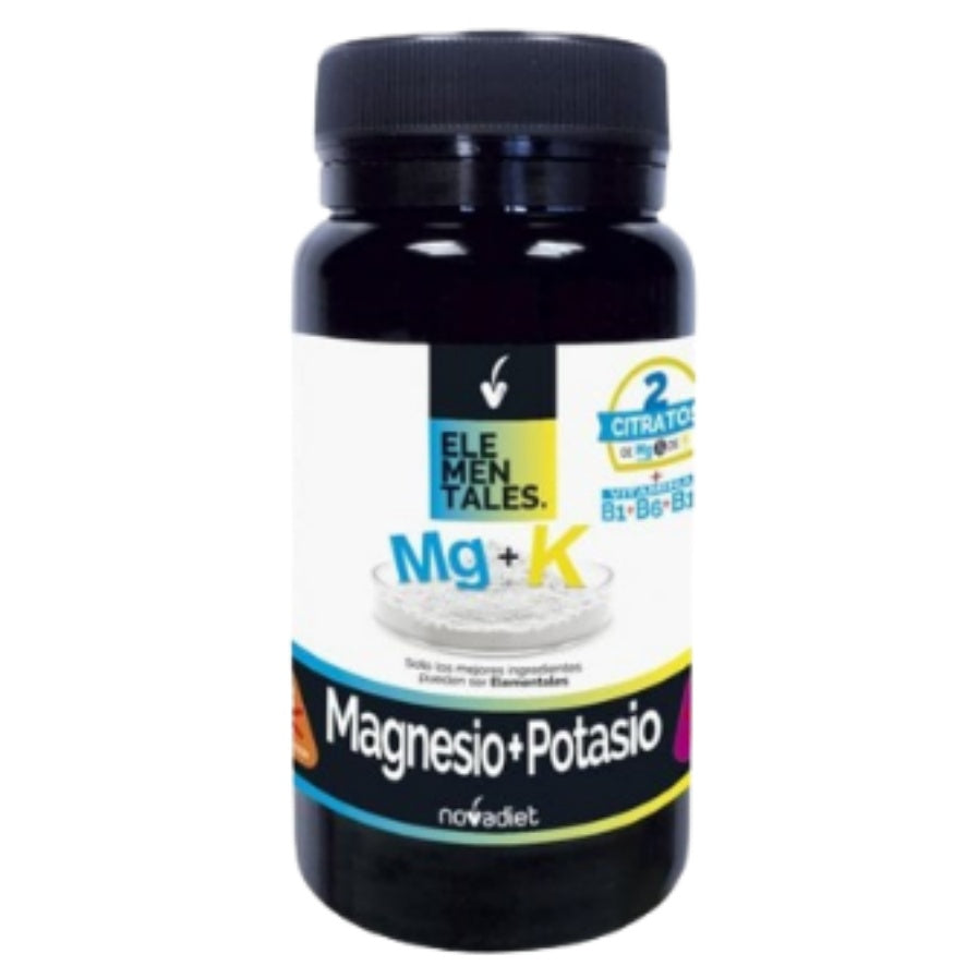 Magnesio + Potasio -Citratos 60 Comprimidos | Novadiet