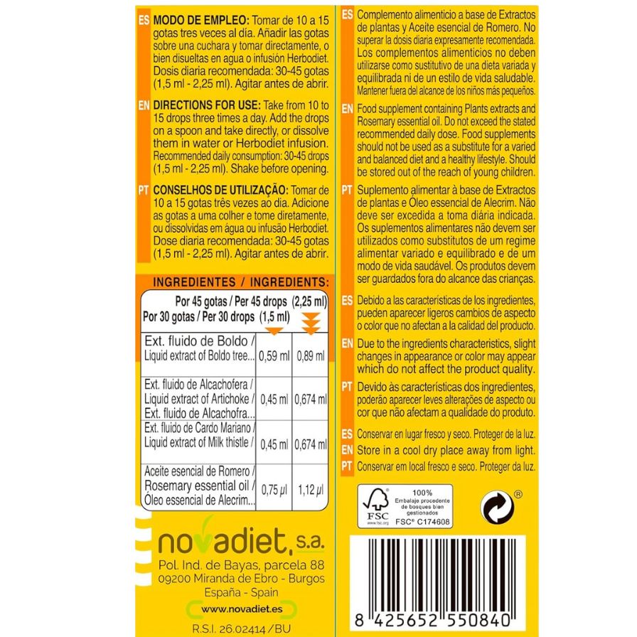 Sebil 50 ml | Novadiet - Dietetica Ferrer