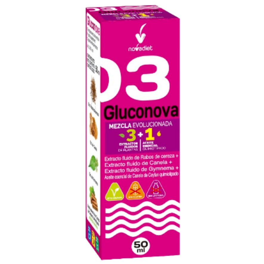 Gluconova + Aceite Es Canela 50 Ml | Novadiet