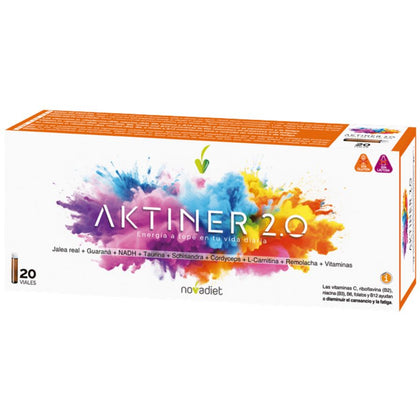 Aktiner 20 viales | Novadiet - Dietetica Ferrer