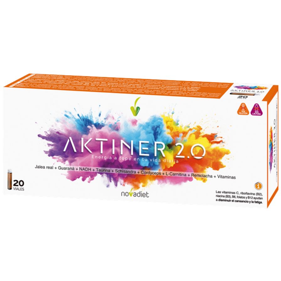 Aktiner 20 viales | Novadiet - Dietetica Ferrer