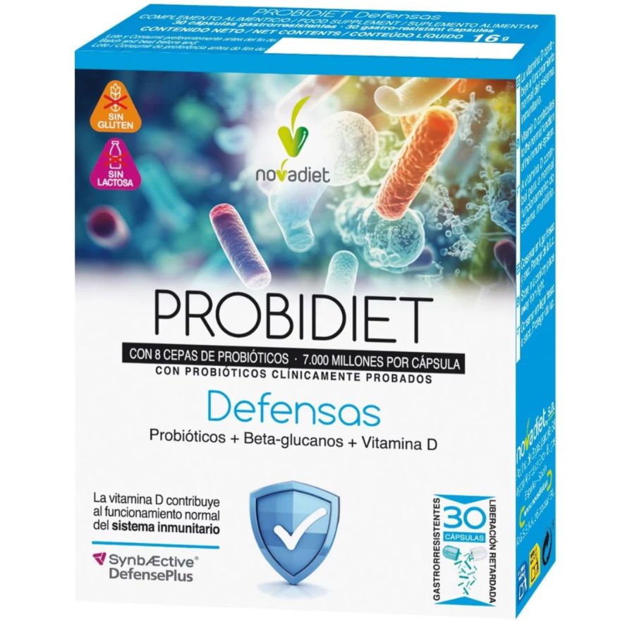 Probidiet Defensas 30 Cápsulas | Novadiet