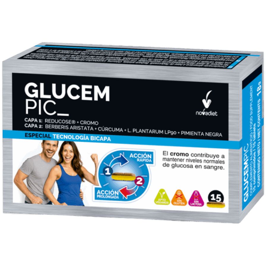 Glucempic 15 Comprimidos | Novadiet