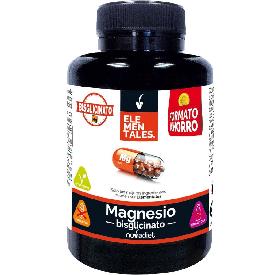 Bisglicinato Magnesio 180 Comprimidos | Novadiet