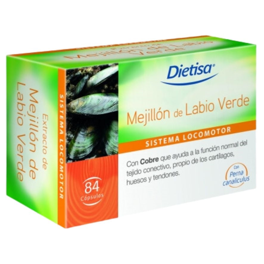 Mejillón De Labio Verde 84 Cápsulas | Dielisa
