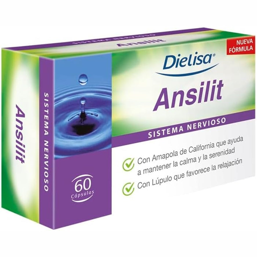 Ansilit 60 Cápsulas | Dielisa - Dietetica Ferrer