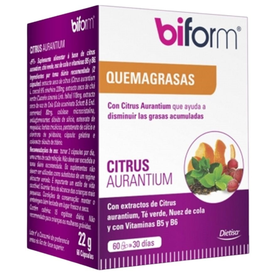 Citrus Aurantium 60 Cápsulas | Biform - Dietetica Ferrer