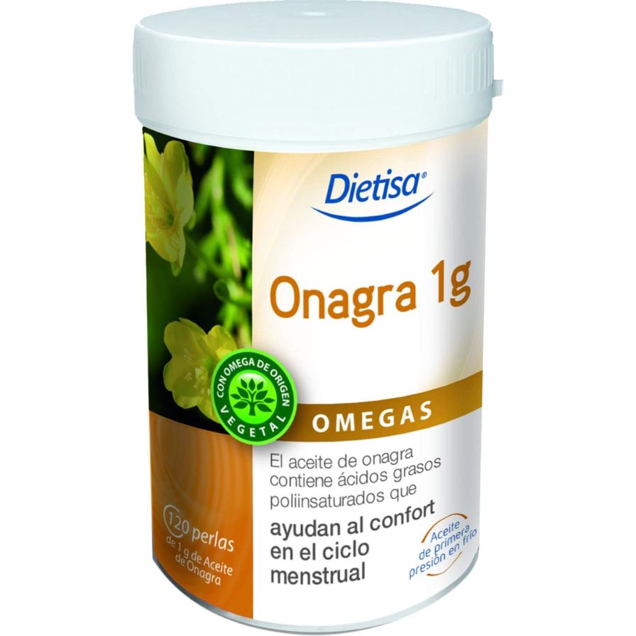 Onagra 1 Gr 120 Perlas | Dielisa - Dietetica Ferrer
