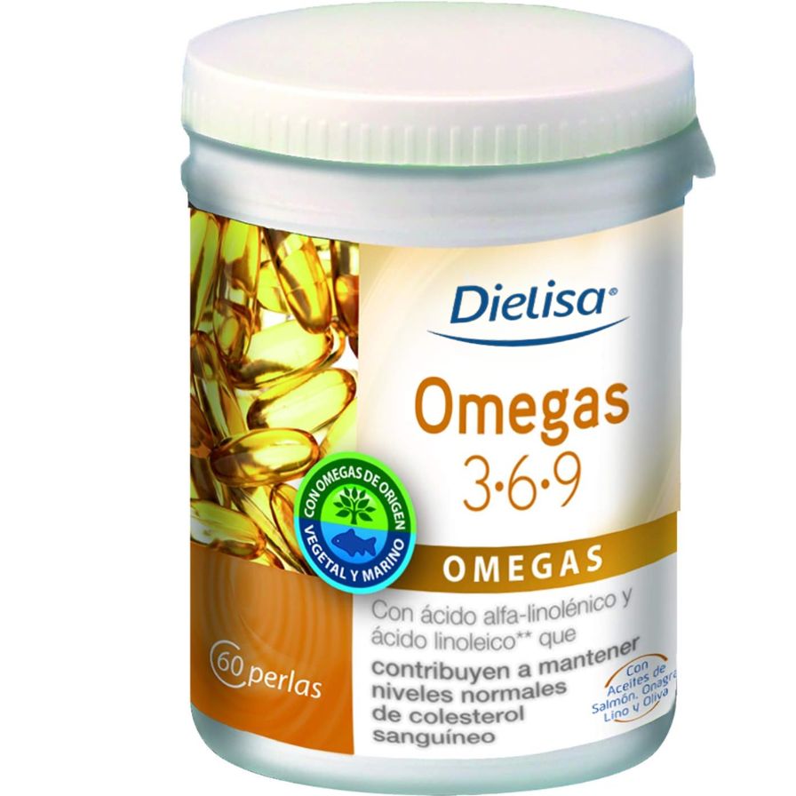 Omegas 3-6-9 60 Perlas | Dielisa - Dietetica Ferrer