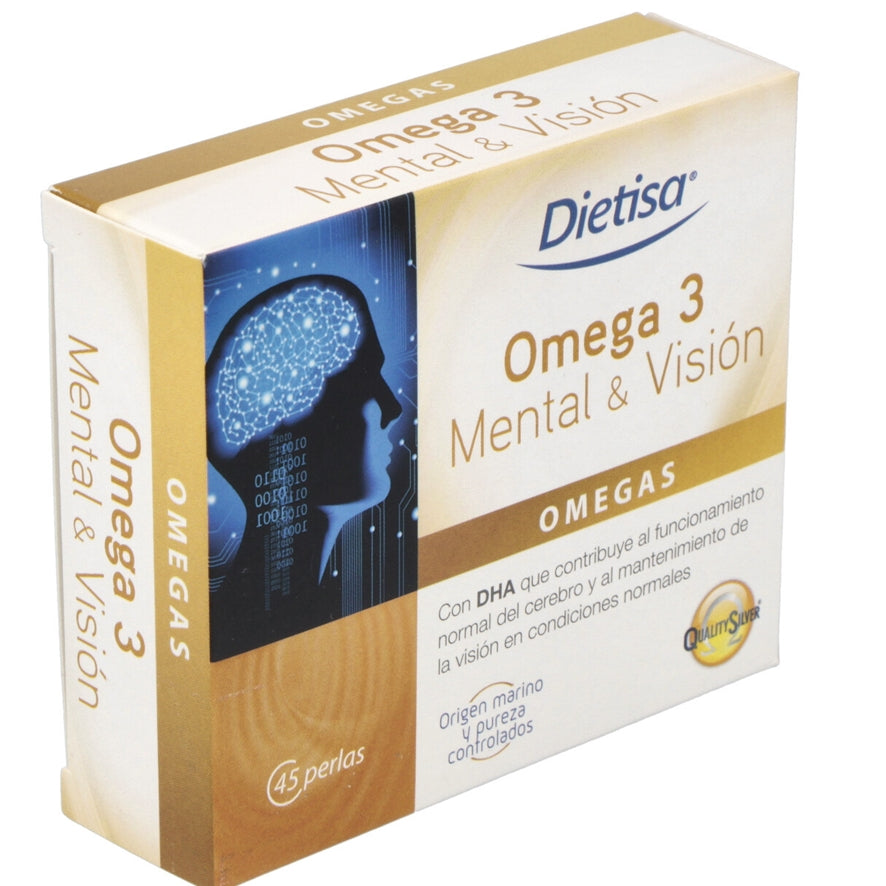 Omega 3 Mental & Visión 45 Perlas | Dielisa - Dietetica Ferrer