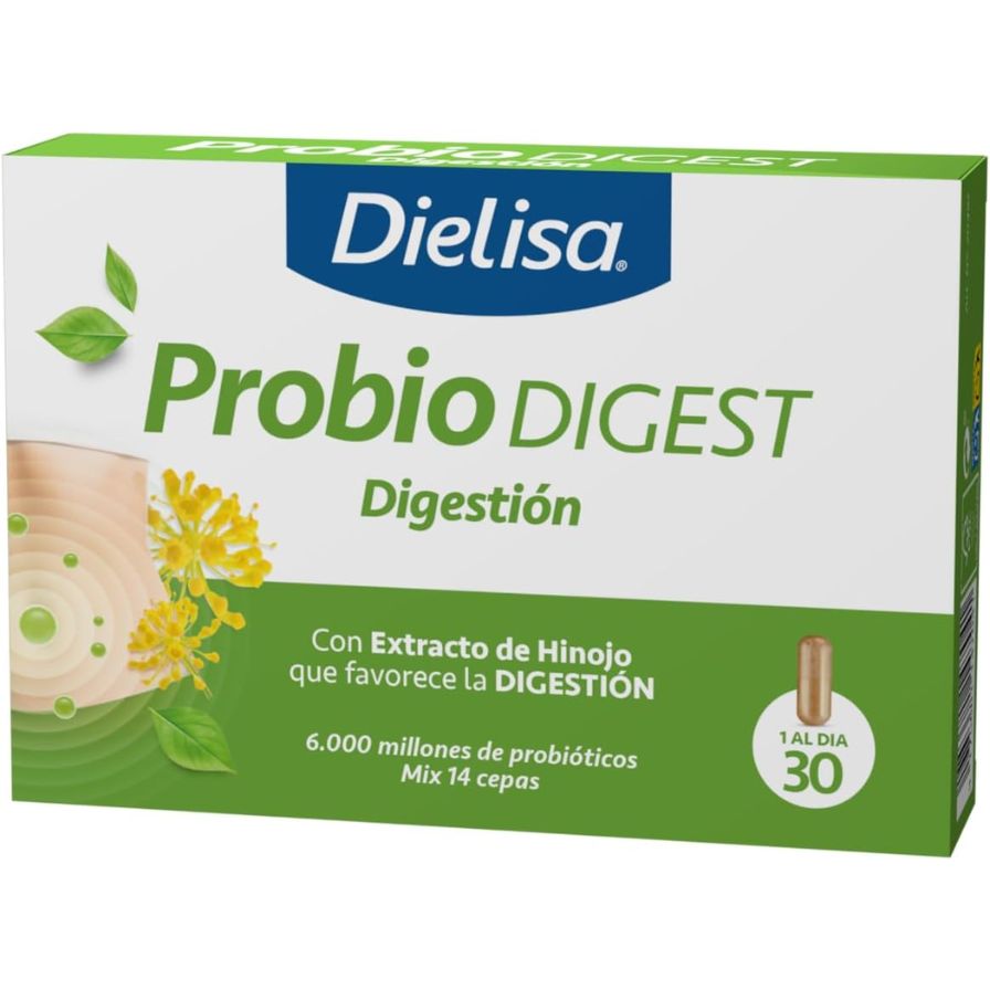 Probiodigest 3O Cápsulas | Dielisa