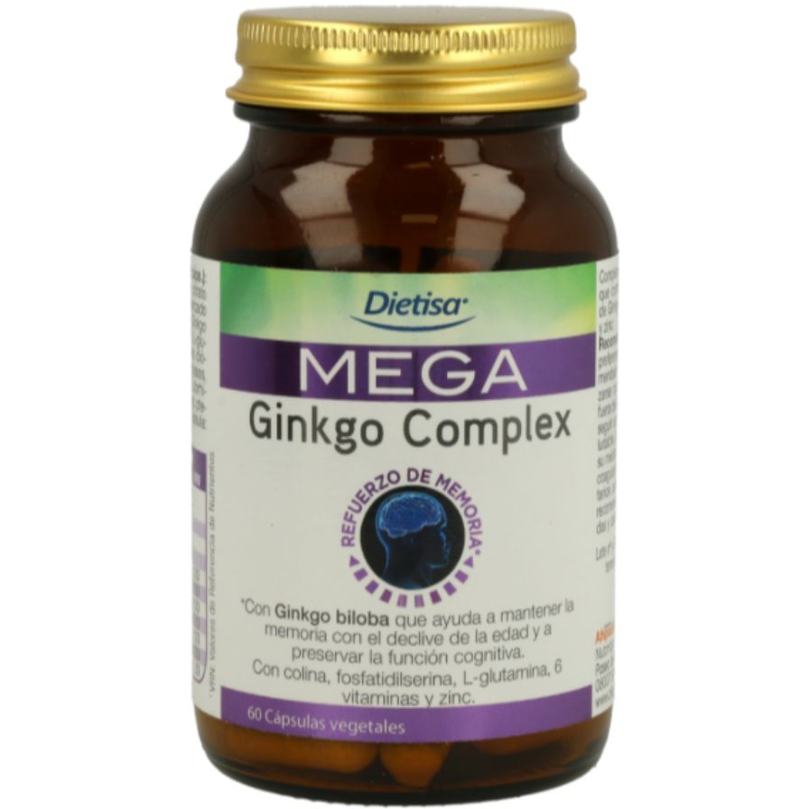 Mega Ginkgo Complex 60 Cápsulas | Dielisa