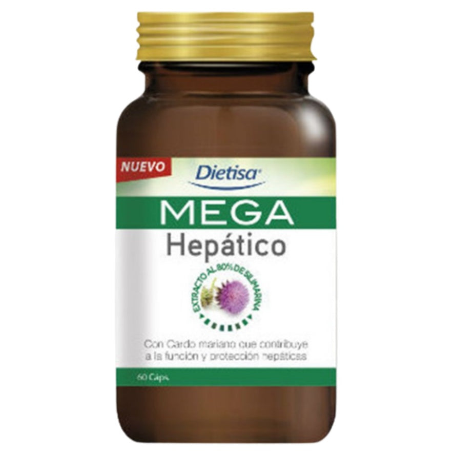 Mega Hepático 60 Cápsulas | Dielisa