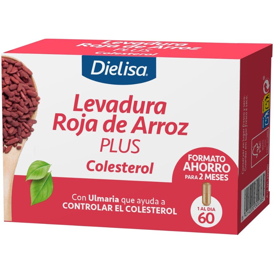 Levadura Roja De Arroz Plus Cápsulas | Dielisa