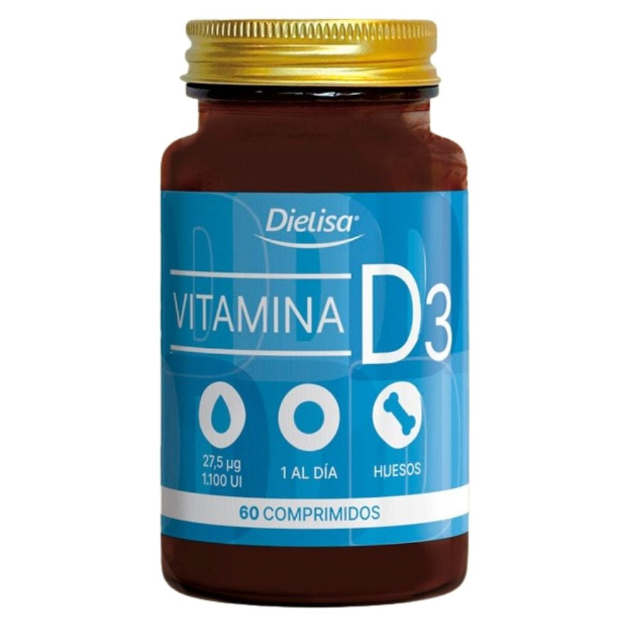 Vitamina D3 60 Comprimidos | Dielisa - Dietetica Ferrer