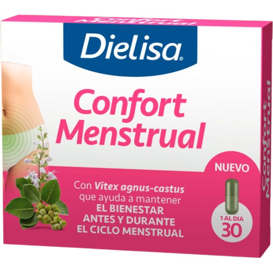 Confort Menstrual 30 Cápsulas | Dielisa - Dietetica Ferrer