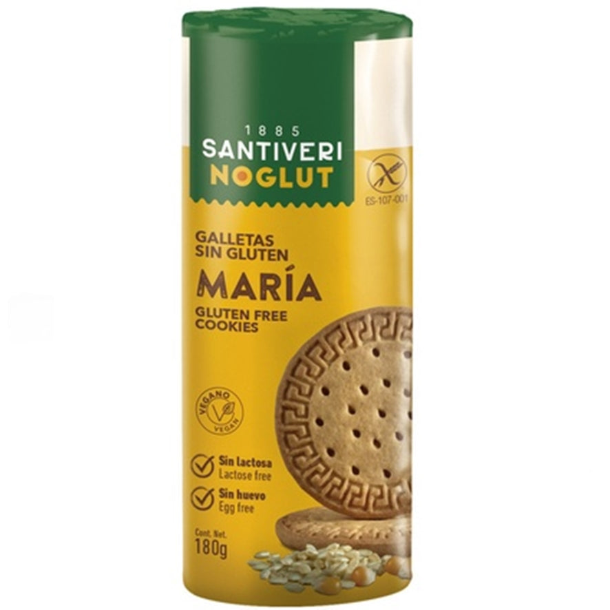 Noglut Galletas Maria 180 gr | Santiveri - Dietetica Ferrer