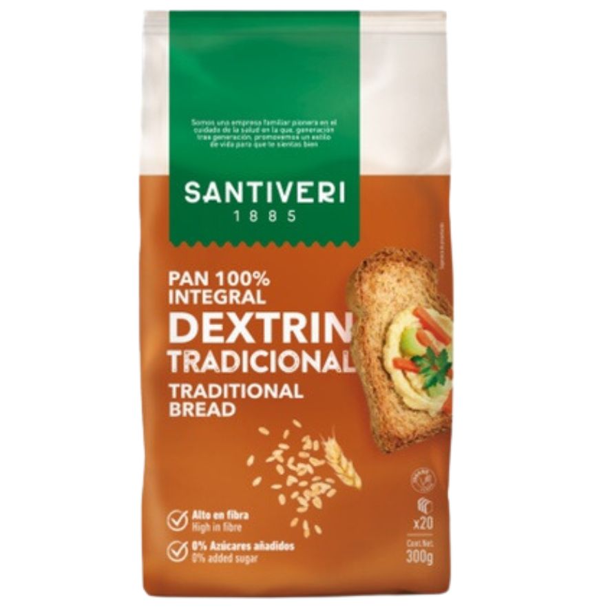 Pan Dextrin Tradicional 300 gr | Santiveri - Dietetica Ferrer