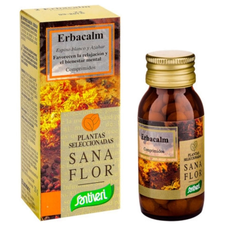 Sanaflor 2 Erbacalm 710Comprimidos | Santiveri - Dietetica Ferrer