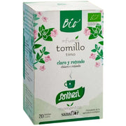 Sanaflor Infusion Tomillo Bio 20 bolsitas | Santiveri - Dietetica Ferrer