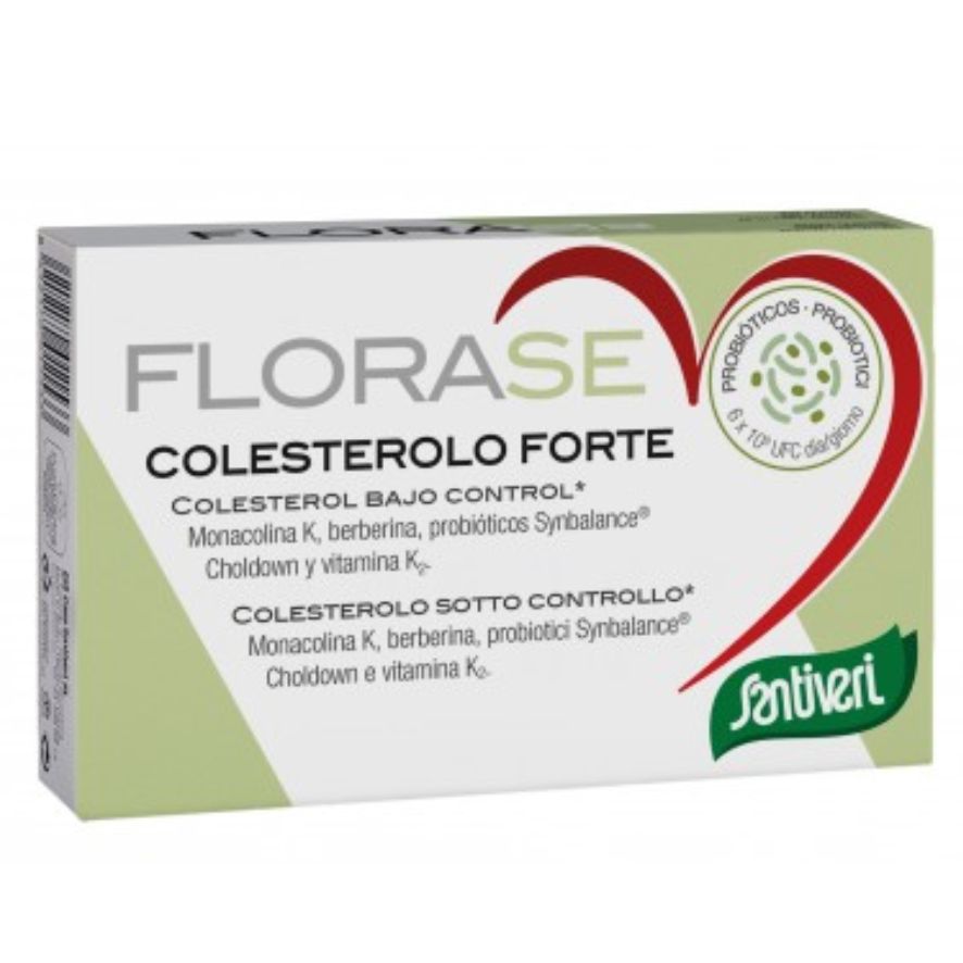 Florase Colesterolo 40 Capsulas | Santiveri - Dietetica Ferrer