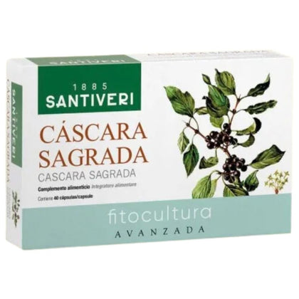 Fitocultura Cascara Sagrada 40 Capsulas | Santiveri - Dietetica Ferrer