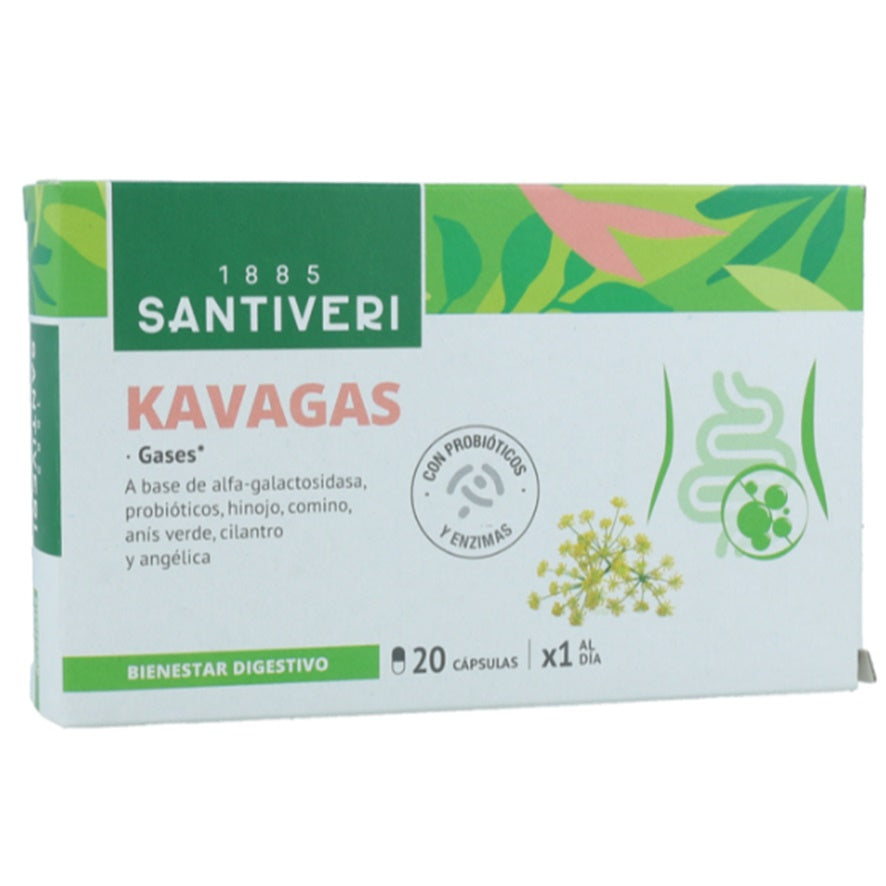 Kavagas 20 Capsulas | Santiveri - Dietetica Ferrer