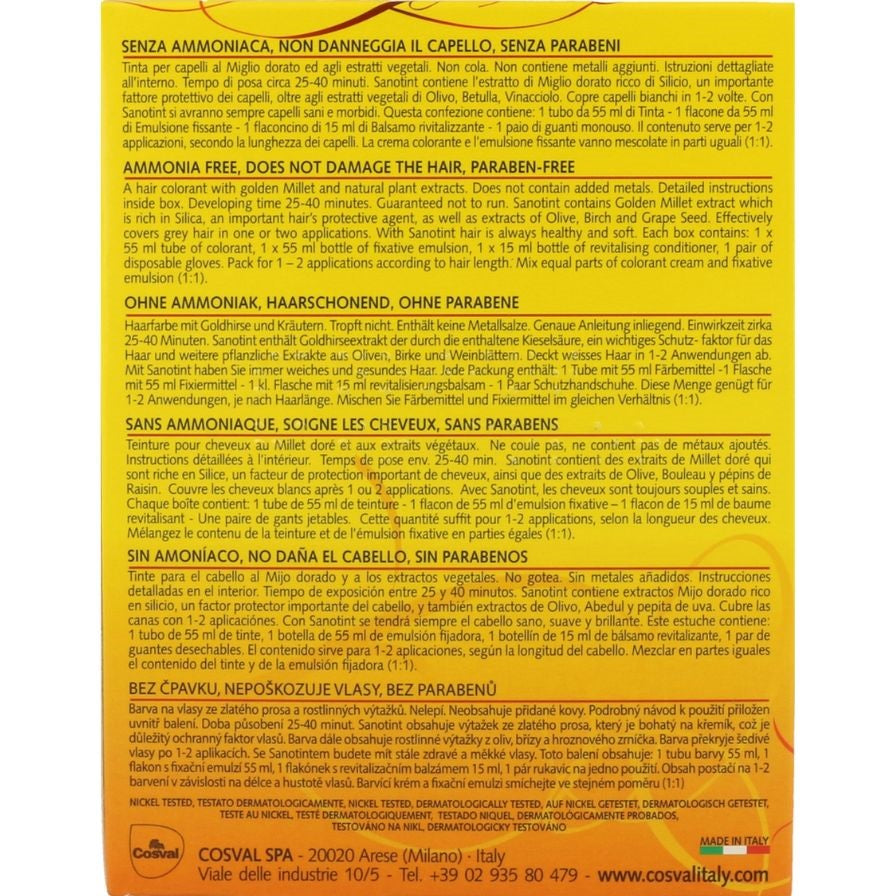 Corante Natural Sanotint N-03 Natural Marrom | santinho