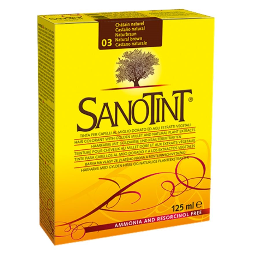 Corante Natural Sanotint N-03 Natural Marrom | santinho
