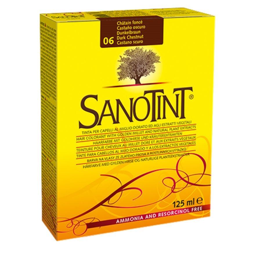 Corante Natural Sanotint N-06 Castanho Escuro | santinho
