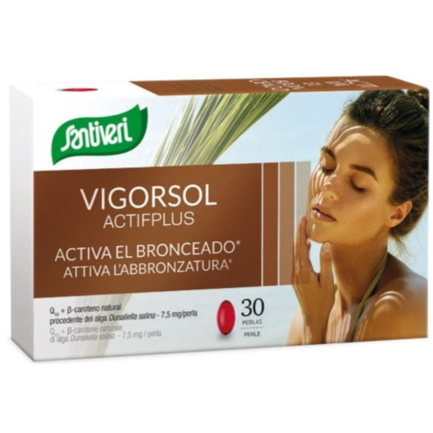 Vigorsol Actifplus 30 Perlas | Santiveri - Dietetica Ferrer