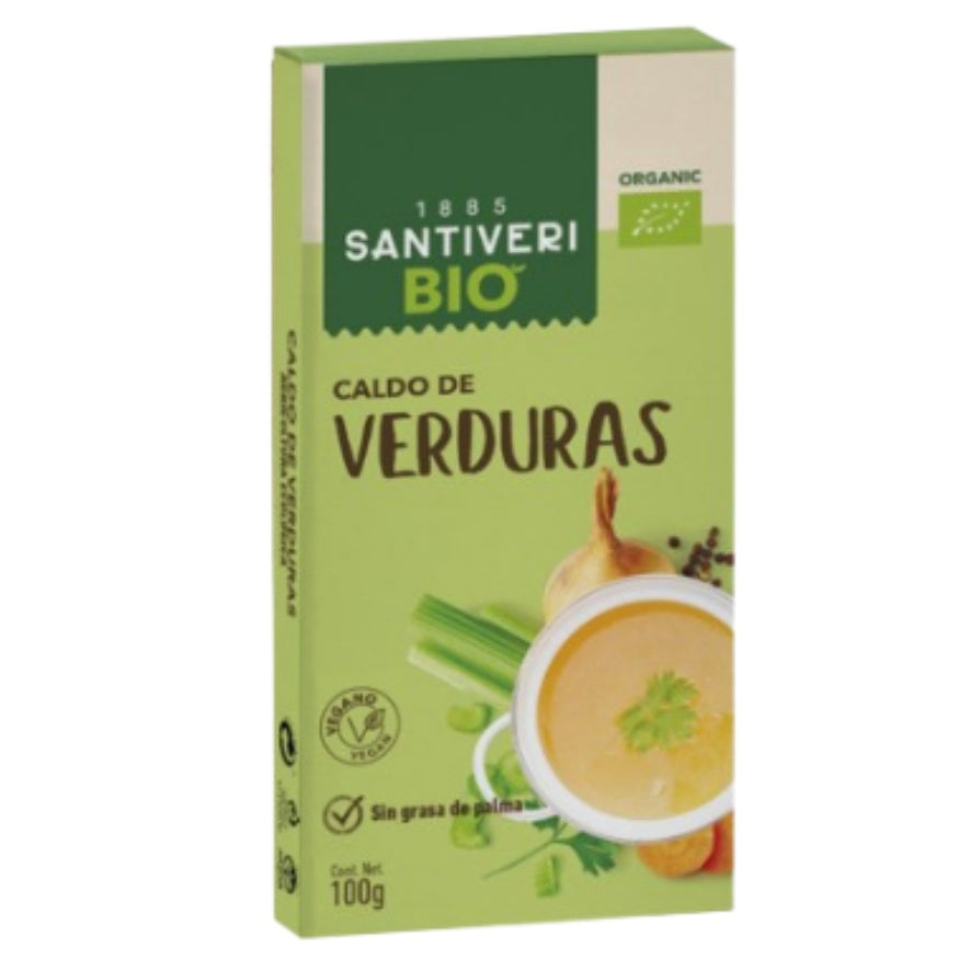 Caldo de Vegetales Naturalia Bio 10 Pastillas | Santiveri - Dietetica Ferrer