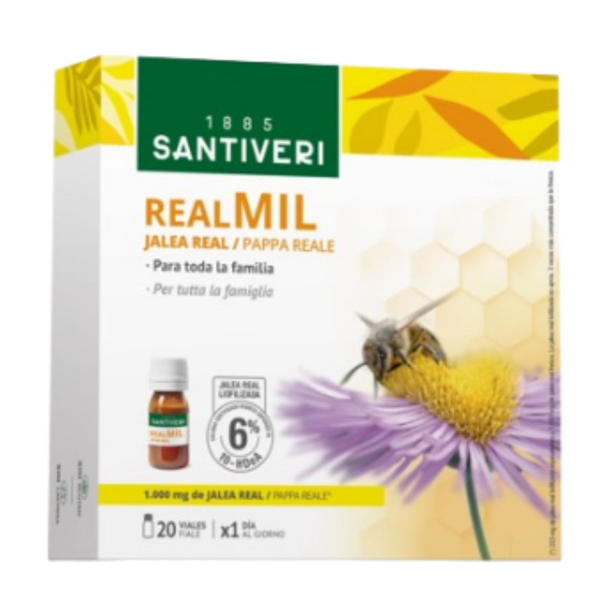 Realmil 20 Viales | Santiveri - Dietetica Ferrer