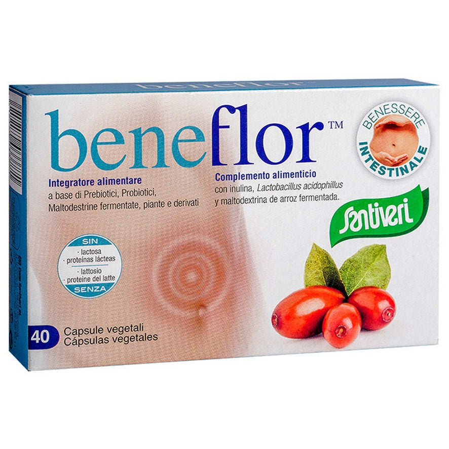 Beneflor 40 Capsulas | Santiveri - Dietetica Ferrer