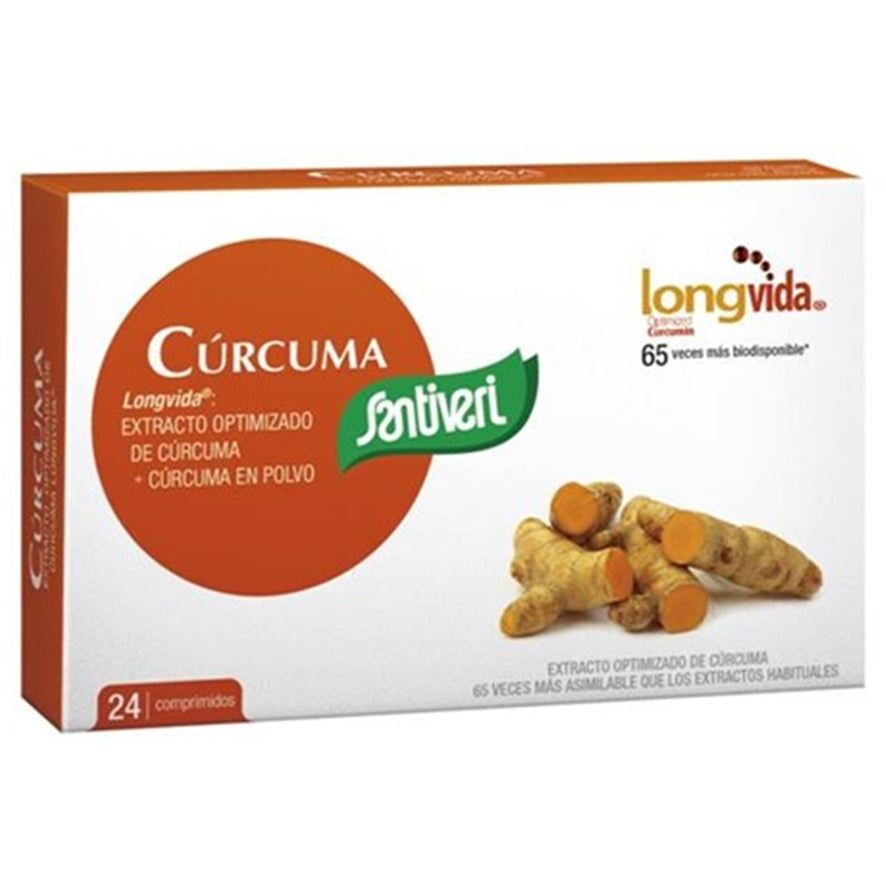 Curcuma 24 Comprimidos | Santiveri - Dietetica Ferrer
