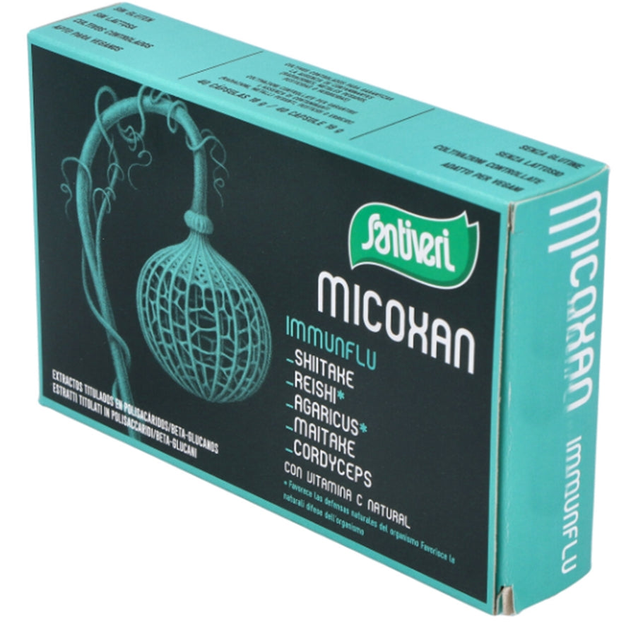 Micosan Immunflu 40 Capsulas | Santiveri - Dietetica Ferrer