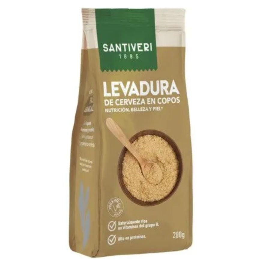 Levadura de Cerveza Copos Bolsa 200 gr | Santiveri - Dietetica Ferrer