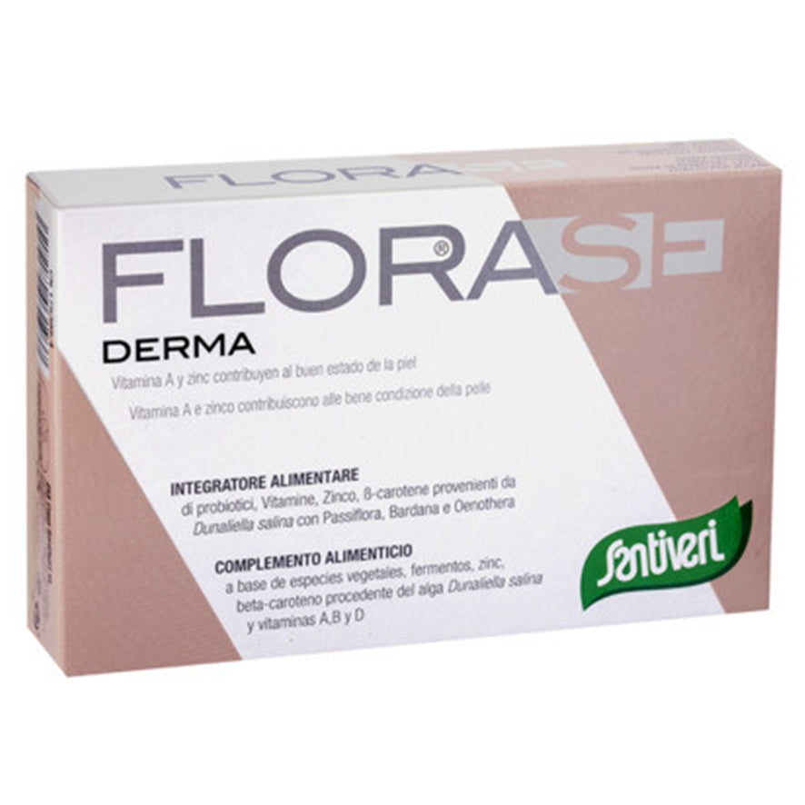 Florase Derma 40 Capsulas | Santiveri - Dietetica Ferrer