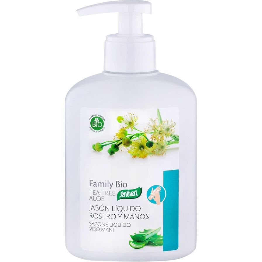 Jabon Liquido Rostro Manos 250 ml | Santiveri - Dietetica Ferrer