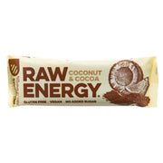 Barritas Raw Energy Coco y Cacao Caja 20 | Bombus - Dietetica Ferrer